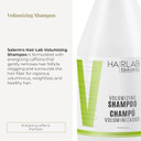 Salerm - Volume Shampoo - Hair Lab - 300 Ml - With Energizing Caffeine - For Fine And Flat Hair - Adds Body And Texture To Hair - Gentle Cleanse - Paraben-Free