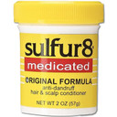 Sulfur8 Medicated Original Formula Anti-Dandruff Hair & Scalp Conditioner, 2 Oz - 3 Pack