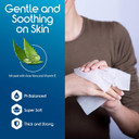 Inspire Adult Wet Wipes, Wash Cloths | Adult Wipes For Incontinence & Cleansing For Elderly, 8"X12" (200 Count)