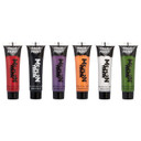 Halloween Face Paint Body Paint By Moon Terror - Set Of 6 - Sfx Make Up, Special Effects Make Up - 0.40Fl Oz