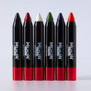 Halloween Face Paint Stick Body Crayon By Moon Terror, Sfx Make Up - Zombie Green - Special Effects Make Up - 0.12Oz