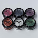 Halloween Glitter Shakers By Moon Terror - Midnight Black - Sfx Make Up, Festival Glitter For Face Body Hair, Special Effects Make Up - 0.17G