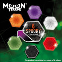 Halloween Glitter Shakers By Moon Terror - Midnight Black - Sfx Make Up, Festival Glitter For Face Body Hair, Special Effects Make Up - 0.17G