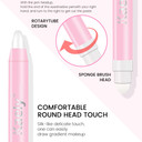 Kaely 2In1 Cream Eye Shadow Brightener Sticks For Eyes, Pencil Eyeshadow Applicator Stick Waterproof Pigmented, Eye Shadow Palette Highlighter Makeup, Sombras Para Ojos, 27 Rose Shimmer