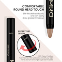 Kaely 2Pcs Cream Eyeshadow Sticks Set For Eyes Waterproof,Purple Shimmer Eye Shadow Stick Pencil Pen Bulk Sombras En Crema Para Ojos 33+33