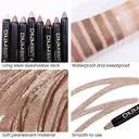 Kaely 2Pcs Cream Eyeshadow Sticks Set For Eyes Waterproof,Sand Shimmer & Orchid Shimmer Matte Eye Shadow Stick Pencil Pen Bulk Sombras En Crema Para Ojos 25+26