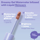 Kosas 10-Second Eye Gel Watercolor Eyeshadow: Moisturizing And Brightening Shimmer Eyeshadows - Heat Kosas 10-Second Eye Gel Watercolor Eyeshadow: Moisturizing And Brightening Shimmer Eyeshadows - Heat