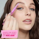 Kosas Brow Pop - Longwear Eyebrow Makeup, Dual-Sided Defining Pencil With Castor Oil For Soft, Natural Look Of Real Hair - Black