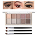 Kyda 10-Color Neutral Taupe Matte Eyeshadow Palette - High Pigmented Nude Brown & Smokey Grey Shades Kyda 10-Color Neutral Taupe Matte Eyeshadow Palette - High Pigmented Nude Brown & Smokey Grey Shades