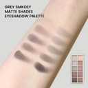 Kyda 10-Color Neutral Taupe Matte Eyeshadow Palette - High Pigmented Nude Brown & Smokey Grey Shades Kyda 10-Color Neutral Taupe Matte Eyeshadow Palette - High Pigmented Nude Brown & Smokey Grey Shades