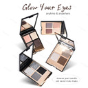 Kyda 4 Colors Brown Eyeshadow Palette, Neutral Nude Dark Brown Eyes Shadow, Shimmer Pearl White Eye Glitters, Cool-Toned Neutral Eyeshadow With Ultra-Fine Silky Finish, High Pigment Eyes Makeup Kyda 4 Colors Brown Eyeshadow Palette, Neutral Nude Dark Brown Eyes Shadow, Shimmer Pearl White Eye Glitters, Cool-Toned Neutral Eyeshadow With Ultra-Fine Silky Finish, High Pigment Eyes Makeup