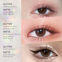Kyda Single Glitter Eyeshadow, Champagne Pearl Glow Eyeshadow, Ultra-Fine Lightweight Powder, Blendable Formula, Daily Glossy Eyes Makeup, Cowboy Kyda Single Glitter Eyeshadow, Champagne Pearl Glow Eyeshadow, Ultra-Fine Lightweight Powder, Blendable Formula, Daily Glossy Eyes Makeup, Cowboy