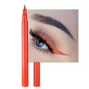 Liquid Matte Eyeliner, Rainbow Colorfulneon Eyeliner Pencil Pigmented Waterproof Smudgeproof Long Lasting Gel Eye Liner Pen Christmas Halloween Makeup Gift Kit For Women (White#9)