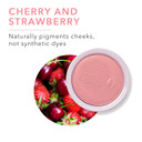 100% Pure Powder Blush (Fruit Pigmented), Mimosa, Soft Shimmery Finish, Nourishes Skin W/Rosehip Oil, Cocoa Butter, Natural Makeup (Light Coral) - 1.81 Oz