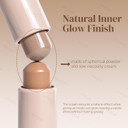Kyda 2 Colors Contour Stick, Natural Matte Cream Contour, Lightweight Non-Clumping Face Shaping Makeup, Blendable Smooth Matte Bronzer Stick, Buildable Coverage, Portable Travel Size, Cold + Neutral