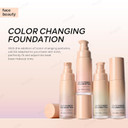 Kyda Green Color Changing Foundation, Color Correcting Cc Cream With Centella, Even Red Skin Tone, Lightweight Non-Greasy, Hydrating, Sheer Coverage, Multiuse Face Concealer With Natural Finish