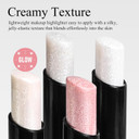 Kyda Highlighting Stick, Diamond Glitter Highlighter Makeup, Long-Lasting Wear Shimmer Eyeshadow Stick Eye Brightener Makeup-01 Kyda Highlighting Stick, Diamond Glitter Highlighter Makeup, Long-Lasting Wear Shimmer Eyeshadow Stick Eye Brightener Makeup-01