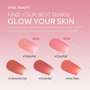 Kyda Liquid Blush, Matte Tinted For Cheeks, Lasting Dewy Finish, High Pigment Soft Creamy Blush, Blendable Lightweight Cover-Terracotta Color Kyda Liquid Blush, Matte Tinted For Cheeks, Lasting Dewy Finish, High Pigment Soft Creamy Blush, Blendable Lightweight Cover-Terracotta Color