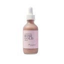 Illuminating Rose Gold Facial Serum Elixir With Hydrating Aloe And Hyaluronic Acid For A Light Highlighting Primer - Natural Makeup Or No Makeup Look With Dewy Finish (2 Oz.)