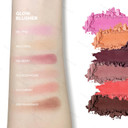 Kyda Powder Blush, Radiant Glow Face Blush, Buildable Matte Cheeks Color, Ultra-Fine Lightweight Powder Blusher, Lasting Moisturizing, Mahogany