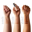 100% Pure Water Foundation Full Coverage Hydrating Makeup, Light Dewy Finish, Moisturizing Concealer For Normal To Dry Skin - Fruit Pigment Color Warm 7.0 W/Yellow Undertones For Dark Skin - 1 Fl Oz