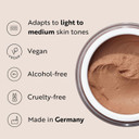 M. Asam Magic Finish Make-Up Mousse (1.01 Fl Oz)  4In1 Primer, Foundation, Concealer & Powder With Buildable Coverage, Hides Redness And Dark Spots, Vegan, For Light To Medium Skin Tones