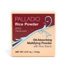 Palladio Rice Powder, Translucent, Loose Setting Powder, Absorbs Oil, Leaves Face Looking And Feeling Smooth, Helps Makeup Last Longer For A Flawless, Fresh Look