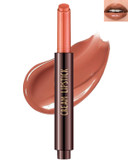 Hydrating Shimmer Lipstick,Moisturizing Jelly Lip Gloss,Nude Brown Lipstick Pen,Long Lasting Waterproof Tint Lip Balm Plumping Lip Stain Pen,Women'S Day Makeup Gift For Women Girl-02