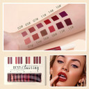 12Pcs Matte Liquid Lipstick Set Non-Stick Cup And Not Fade Pigmented Lipstick Long-Lasting Waterproof Velvet Lipgloss Kit Makeup For Girls And Women (Set 02) 12Pcs Matte Liquid Lipstick Set Non-Stick Cup And Not Fade Pigmented Lipstick Long-Lasting Waterproof Velvet Lipgloss Kit Makeup For Girls And Women (Set 02)