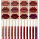 12Pcs Matte Liquid Lipstick Set For Girls & Women, 24 Hours Long Lasting Waterproof Nude & Dark Red Lip Gloss Makeup Kits, Velvet Non-Stick Cup Mate Duracion 24 Horas Originales Lip Stains (Set 03, 1)