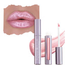 Runway Rogue Luxgloss Lip Gloss, High-Pigment Shimmery Rose-Gold Lip Gloss, Fashion Week