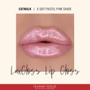 Runway Rogue Luxgloss Lip Gloss, High-Pigment Shimmery Suede Mocha-Nude Lip Gloss, Ready To Wear