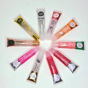 Bundle Of 10 Lip Glosses - Gold, Rose Gold, Clear, Rosehip, Coconut, Mango, Strawberry, Bubble Gum, And Cherry Hydrating Lip Glosses With Vitamin E And A Glossy Finish (Peach)