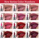 6 Pcs Nude Pink Brown Rose Red Purple Matte Lipstick Set For Women Long Lasting Waterproof Moisturizing Lipsticks For Older Women 24 Hours Lip Stick Lip Stain Makeup Gift Kit,Lip Makeup Vegan