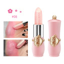 6 Pcs/Set Flower Jelly Lipstick Set Temperature Change Moisturizer Long Lasting Nutritious Balm Magic Color Change Lip Gloss
