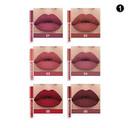 6Pcs Nude Matte Liquid Lipstick Set, Waterproof Long Lasting Non-Stick Cup Nude Lipstick 24 Hour Not Fade Red Matte Lipstick Professional Lip Gloss Mother'S Day Gifts For Women (Gift Set B)