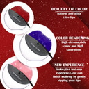 Dageda 3 Colors Lazy Lipstick, Pearl Lipstick Magic Color Changing Lipstick, Labiales Magicos Long Lasting Moisturizing Lipstick, Not Fade Lip Shape Lipstick For Lazy People(Color B