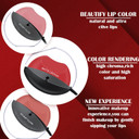 Dageda 3 Colors Matte Velvet Lipstick Set, Lazy Lip Makeup - Long Lasting, High Pigmented, Waterproof, Non-Stick Cup Lip Gloss (Color B)