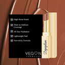 Nude Pink Lipstick For Women Hydrate Glossy Lipstick Moisture Lip Gloss Sheer-Medium Coverage Long Lasting Lipsticks For Dry Lips,Dm70 Peach Nude