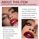 Evpct 2Pcs Plum & Dark Wine Red Matte To Glitter Liquid Lipstick Long Lasting Lip Set Kit For Women Diamond Shiny Glitter Sparkly Glossy Metallic Shimmer Sparkle Waterproof Lipstick Lip Gloss 06+13