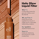 E.L.F. Halo Glow Liquid Filter, Complexion Booster For A Glowing, Soft-Focus Look, Infused With Hyaluronic Acid, Vegan & Cruelty-Free, 5 Medium/Tan5 Medium/Tan