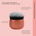 Real Techniques Angled Kabuki Brush, For Body Bronzer Or Foundation Application, Handless Makeup Blender, Dense, Synthetic Bristles, Aluminum Handle, Vegan & Cruelty-Free, Orange, 1 Count Real Techniques Angled Kabuki Brush, For Body Bronzer Or Foundation Application, Handless Makeup Blender, Dense, Synthetic Bristles, Aluminum Handle, Vegan & Cruelty-Free, Orange, 1 Count