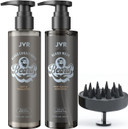 Jvr Beard Wash And Beard Conditioner For Men, Beard Shampoo Cleanse And Reduces Frizz, Soften & Strengthens, Organic With Coconut, Aloe, Provides Shine For Dry & Coarse Beards, Beard Care (6.7Oz)