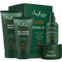 Sheamoisture Beard-Care Kit For Men, Includes Wash, Balm, Oil, Conditioner, Natural Shea Butter & Maracuja Oil, Great Gift