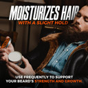 Wild Willies Premium Beard Balm For Men, Leave-In Butter Conditioner With Organic Ingredients, Promote Growth, Removes Itch & Dandruff - Restores Moisture - Cool Mint, 2 Oz