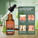 Beard Growth Oil For Men - Beard Conditioner Oil Rich In Jojoba Oil & Sweet Almond Oil Multiple Natural Extracts - Beard Softener And Care-Strengthens & Moisturizes Beard (2 Fl Oz, Sandalwood)