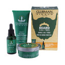 Clubman Pinaud 3-In-1 Beard Kit  Includes Conditioner, Beard Oil And Balm, Starter Kit For Men