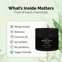 Golden Grooming Beard Balm | Unique Masculine Scent | Shea Butter For Beard Growth | Tames, Moisturizes & Styles  Warm Cedar, 2Oz