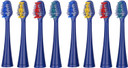 Pursonic 8 Pack Replacement Brush Heads, Blue