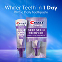 Crest 3Dwhite Brilliance Deep Stain Remover Ultra White Toothpaste - 3.1Oz